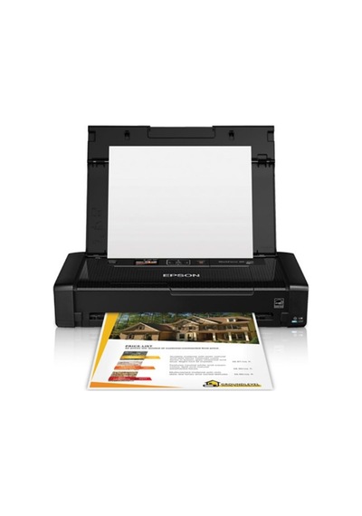 Wf-100w A4 Taşınabilir Kablosuz Yazıcı, Şarjlı Batarya, Usb, Wi-fi, Kompakt Mürekkep Püskürtmeli Yazıcı Çok Renkli