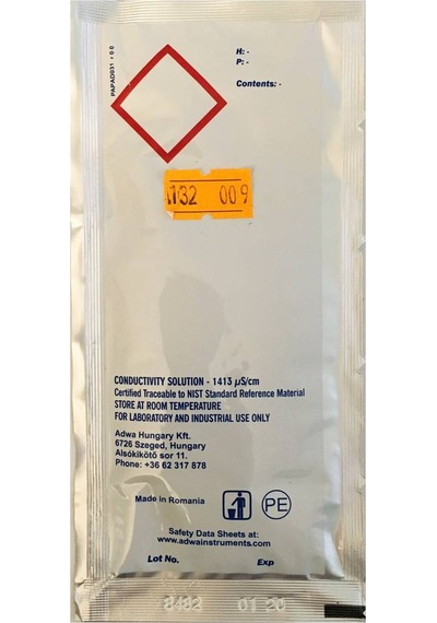 Adwa Tds Kalibrasyon Çözeltisi Ec 1.413 Ms/Cm 20ml