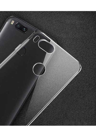 Xiaomi Mi 5x Kılıf Kamera Korumalı Şeffaf Kalın Üstün Koruma Silikon Pazarplus