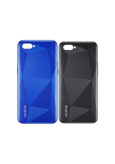 Oppo Realme C2 Arka Kapak Pil Batarya Kapağı Siyah
