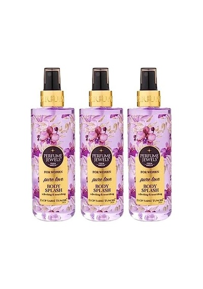 Pj Body Splash Pure 250 Ml X 3