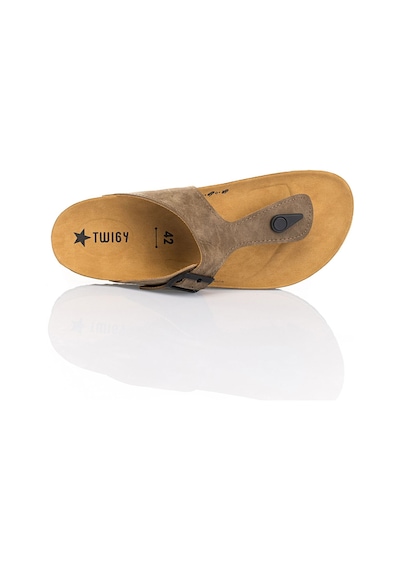 Twigy Daniel Erkek Parmak Arası Terlik Vizon 41/45 BB0702 Vizon