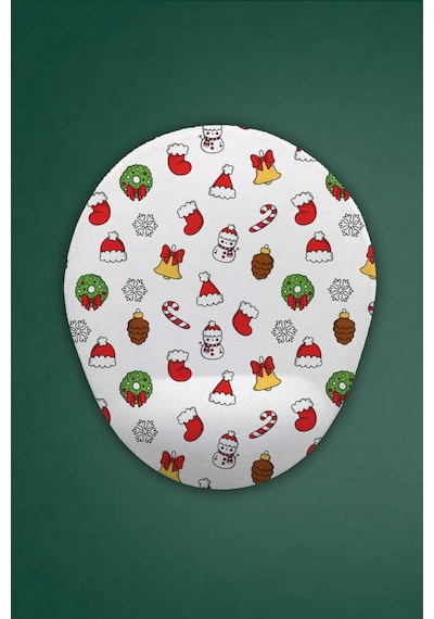Yılbaşı Temalı Bilek Destekli Mousepad