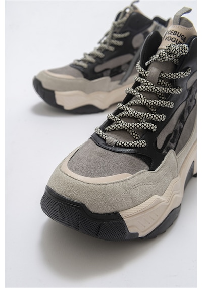 Luvishoes Olıvıa Buz Siyah Multi Kadın Spor Bot Buz Gri - Siyah Luvishoes Olıvıa Buz Siyah Multi Kadın Spor Bot Buz Gri - Siyah