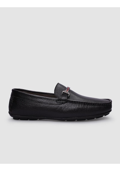Cabani %100 Hakiki Deri Kahverengi Toka Detaylı Erkek Loafer-kahverengi Kahverengi