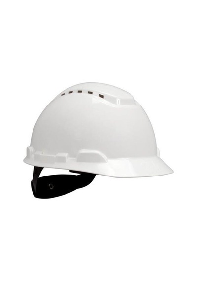 3M H700 Beyaz Baret Vidalı Havalandırmalı (105239274)