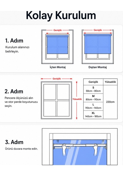 Switchbot Akıllı Stor Perde Beyaz 80 X 110 Cm