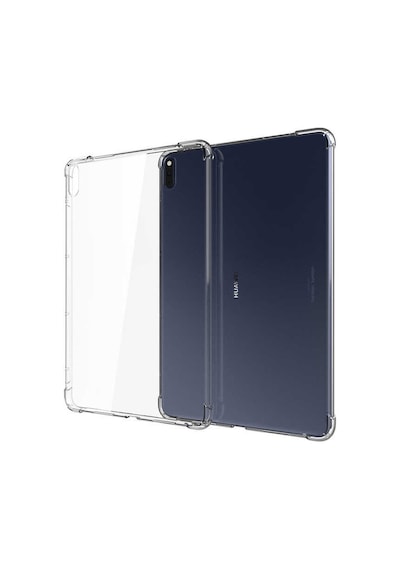 Huawei Matepad 10.4 2020 Bah3-w09-bah3-al00 Uyumlu Köşe Korumalı Silikon Tablet Kılıfı - Şeffaf - T15104