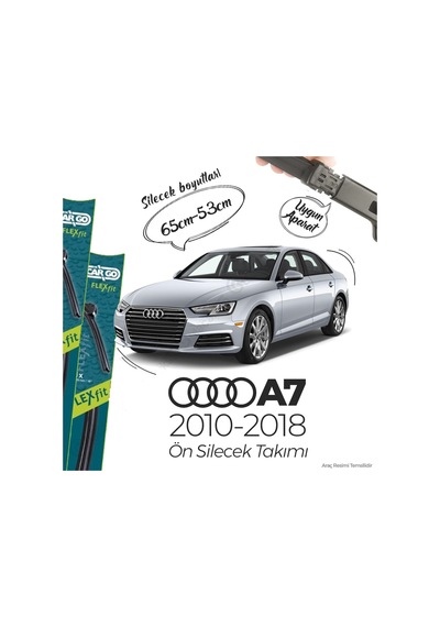 Audi A7 Sportback Muz Silecek Takımı 2010-2018 Hc Cargo
