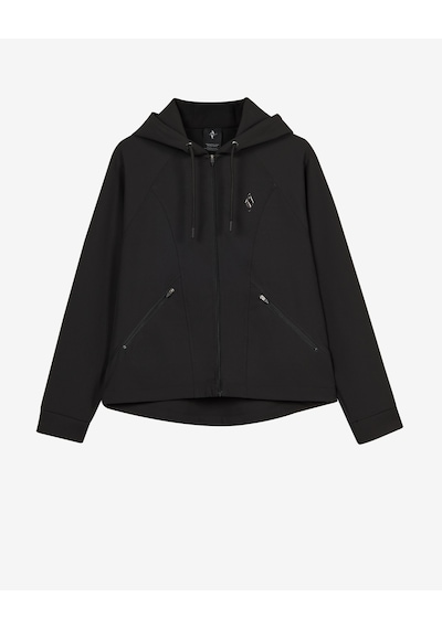 Skechers W Full Zip Jacket Kadın Siyah S2620072-3817