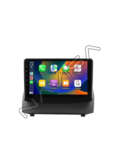 Ford Courıer 8 Gb Ram 128 Gb Hafıza Androıd Multımedıa Teyp 9.0 İnç