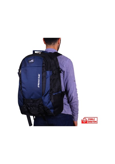 Strong Bag Strong Büyük Boy Seyahat Sırt Çantası- 17-18.4 Inch Laptop Bölmel