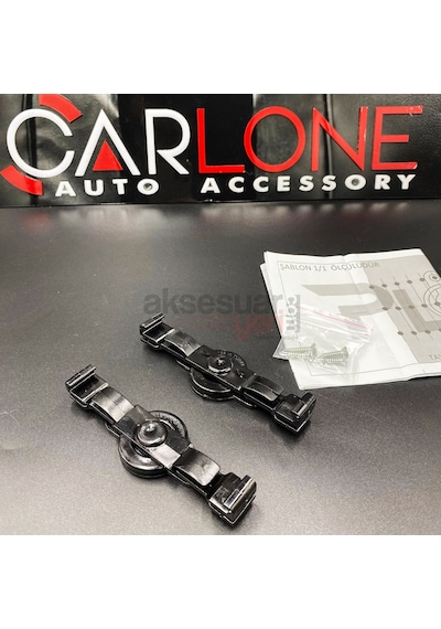 Hayalet Gizli Plakalık Siyah Model Takmatik Pratik Plakalık