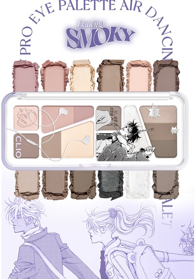 Clio Pro Eye Palette Air 13 Dancing Smoky