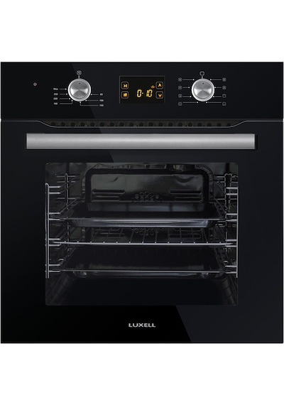Luxell B66-SF3 Siyah Ankastre Fırın