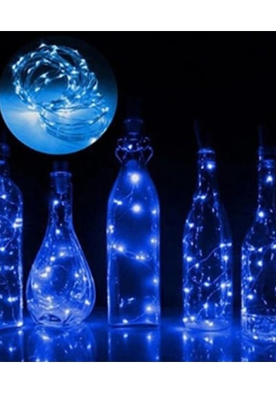 10 Metre Peri Led Yüksek Kaliteli 3 Fonksiyonlu Animasyonlu Led Işık - Mavi