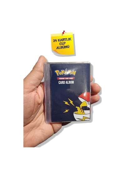 Koleksiyoner Pokemon Kart Cep Albümü Model 2 - Kartlık - 1 Adet 24 Kartlık
