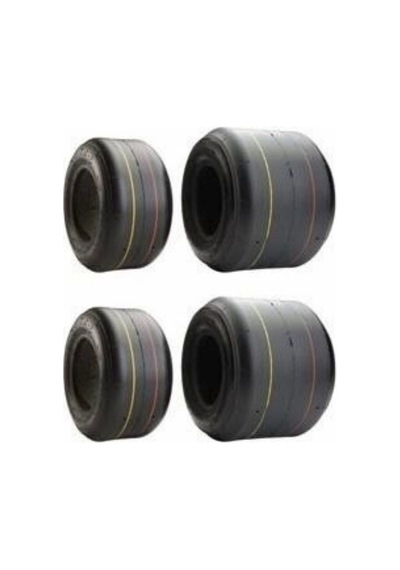 10x4.50-5 Ve 11x7.10-5 Deestone Ön Arka Takım Go-kart Karting Lastiği