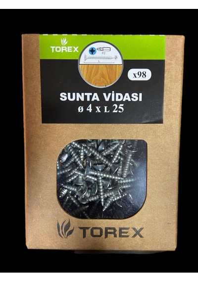 4 25 Dın7505 Sunta Vidası K.e.k. 4 x 25 MM
