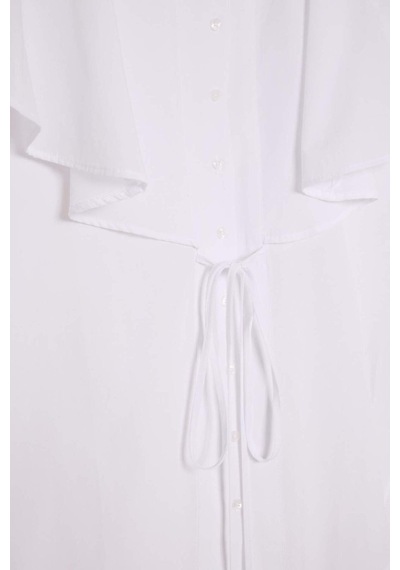 Defacto Relax Fıt Terry Cotton Uzun Kollu Tunik F7344ax26sper105 Ekru-er105