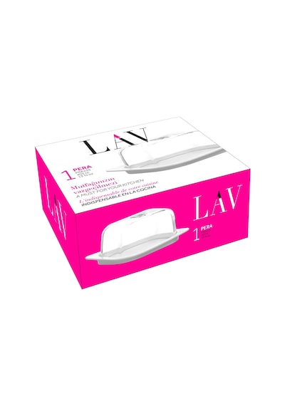 Lav Pera Cam Saklama Kabı Tekli Küçük Boy 405 Ml X 2 Adet Şeffaf