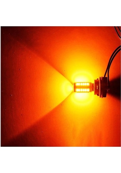 93 Led Ampul 33 Led Mercekli 12 V Tek Duy Düz Tırnak