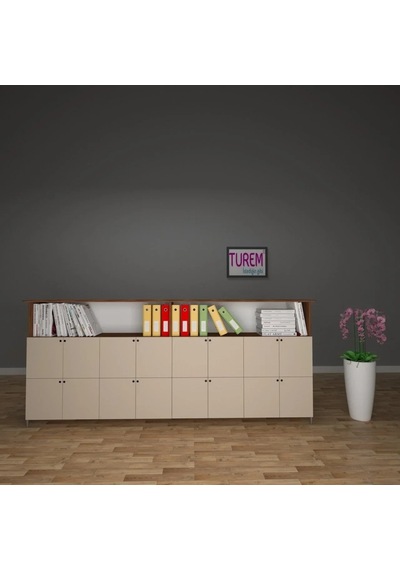 Geniş Kitaplık Ve Dosyalık Mdf Antrasit Geniş Kitaplık Ve Dosyalık Mdf Antrasit