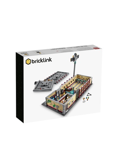 Bricklink 910013 Designer Program Retro Bowling Alley Bowling Salonu