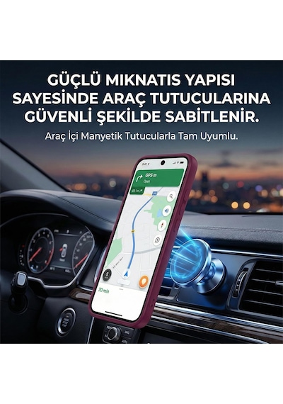 Microsonic Xiaomi 14t Pro Kılıf Zeno Magsafe Kahverengi -
