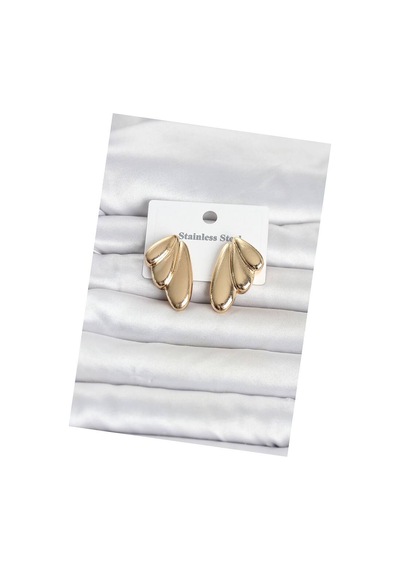 316l Çelik Gold Renk Vintage Kadın Küpe Tj-bkp11808 Evimdeyokyok
