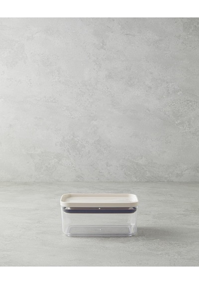 English Home Colessa Plastik Saklama Kabı, 700 Ml, Krem Sku: Smg8690010189424 Açık