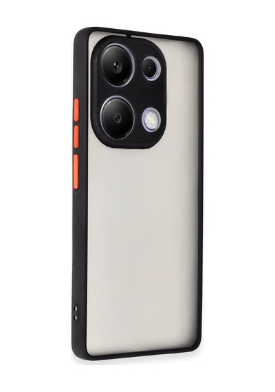Newface - 798 - Xiaomi Redmi Note 13 Pro 4g Kılıf Montreal Silikon Kapak - Edntrend - - Siyah Sıyah