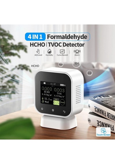 Fnırsı Sfd-02 4in1 Dokunmantik Hava Kalitesi Ölçüm Cihazı