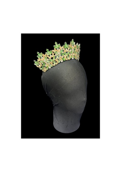 Golden Night Crown-gelin,kına,nişan,söz,after,bride,party Taç Su Yeşil - 889679471 Su Yeşil