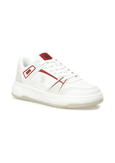 U.s. Polo Assn. Kıara 5fx Beyaz Kadın Sneaker Beyaz-kırmızı Beyaz - Kırmızı U.s. Polo Assn. Kıara 5fx Beyaz Kadın Sneaker Beyaz-kırmızı Beyaz - Kırmızı