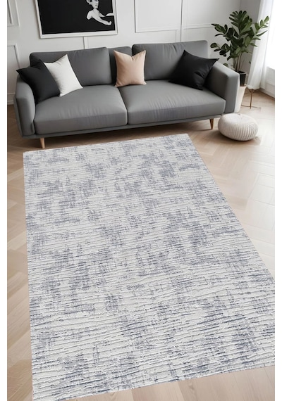 Eliana Home Dijital Baskı Yıkanabilir Kaymaz Taban Salon Halısı Ve Yolluk Rvg0929-fnl161 Gri