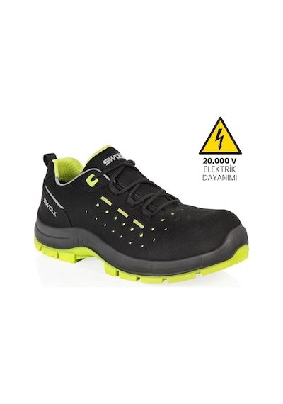 Swolx Combo X-110 S1p Elektrikçi İş Ayakkabısı No : 45 Siyah
