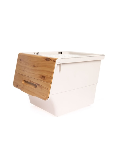 Bambu Çok Amaçlı Tekerlekli Organizer 33 Lt Tek Modül 4 Adet