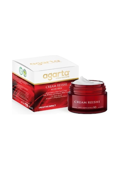 Agarta Doğal Yaşlanma Karşıtı Reishi Kremi 50 Ml