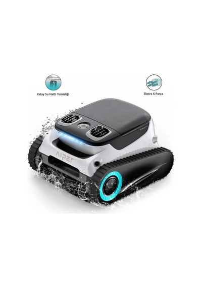 Aıper Scuba N1 Max Kablosuz 200m2 Otomatik Havuz Süpürge Robotu-toptancıyızbiz