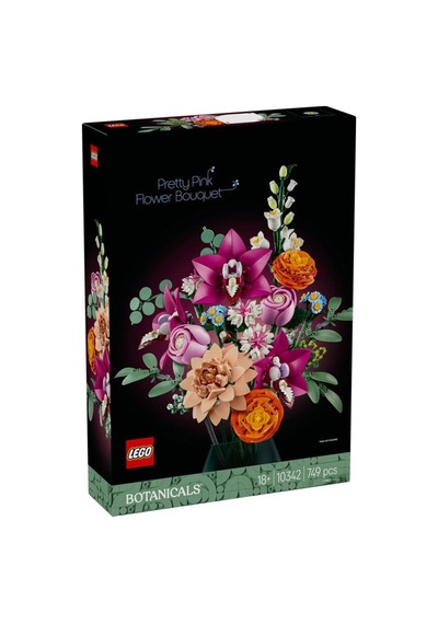 10342 Nessiworld İconic Botanicals Pembe Çiçek Buketi 749 Parça +18 Yaş Diğer
