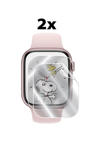Apple Uyumlu Watch Series 9 - 8 - 7 45 MM ile Ipg Ekran Koruyucu (2 Adet)