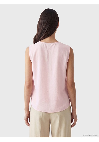 Lcw Studıo Pembe Modal Karışımlı Fırfırlı Bluz