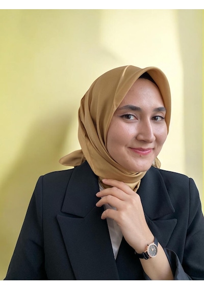 Armine Hardal Sarı Düz Renk Sura İpek Eşarp 10d02-35 Çok Renkli