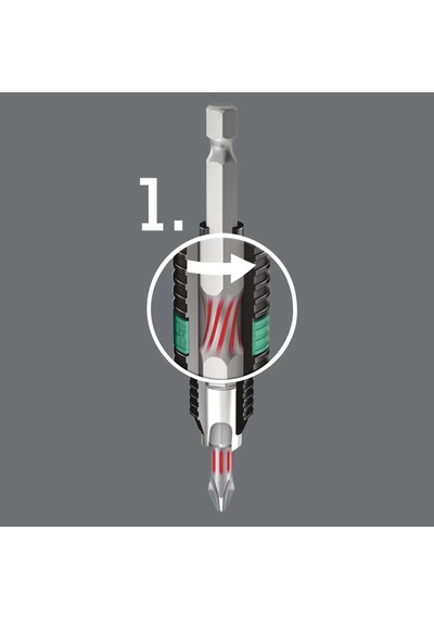 Wera 851/1 Btz Bits, Ph 2 X 25 Mm