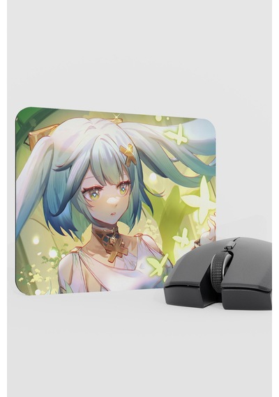 Faruzan Genshin Impact Anime Gacha V2 - 22x18 Gaming Mouse Pad Fare Altlığı