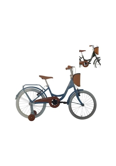 Bisan Sorrento-s Kız Çocuk Bisikleti 30cm 20 Jant Yeşil Silver Çok Renkli
