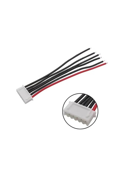Jst-xh 2.54mm 6 Pin 26awg 20cm Tek Damarlı Dişi Bağlantı Kablosu