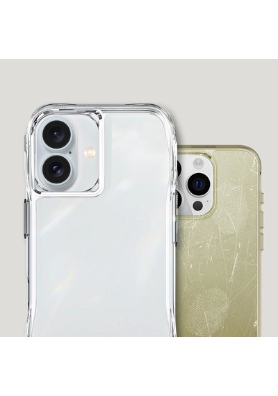 Apple Uyumlu iPhone 16 Plus Kılıf Airbagli Şeffaf Redclick İncek Kapak
