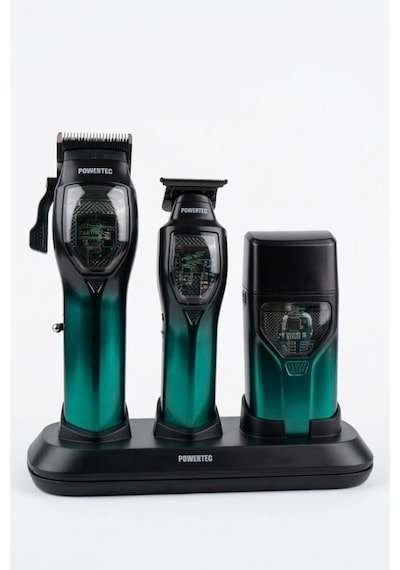 Powertec Tr-5900 Saç-sakal-ense-günlük Tıraş Makinesi 3'lü Premium Set